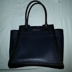 Navy and black Kenneth Cole Reaction purse